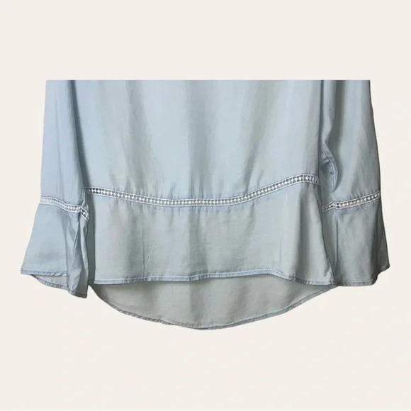 Women’s KELLY‎ RENEE BLOUSE LONG SLEEVE SIZE MEDIUM - Picture 7 of 11